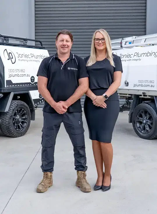 Joniec Plumbing Owners Sharee & Blake